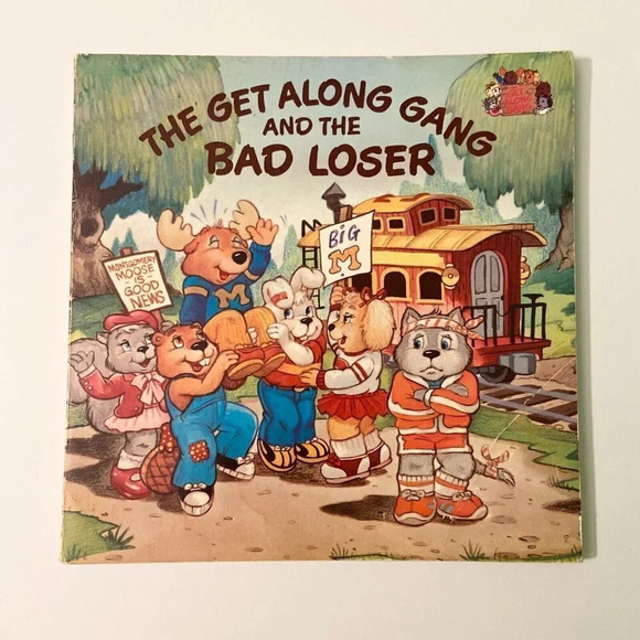 Vintage 1984 The Get Along Gang and the Bad Loser Scholastic Book - Picture 1 of 16